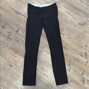 Ivivva Black Athletic Leggings with Stretchy Fabric